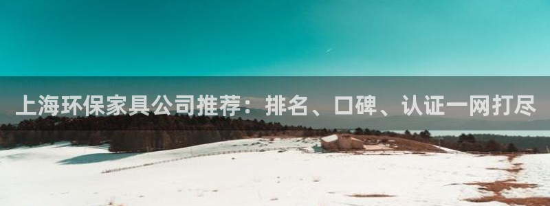 杏耀平台登录网站：上海环保家具公司推荐：排名、口碑、认证一网