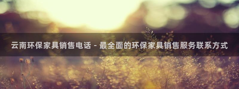 杏耀官网注册地址：云南环保家具销售电话 - 最全面的环保家具