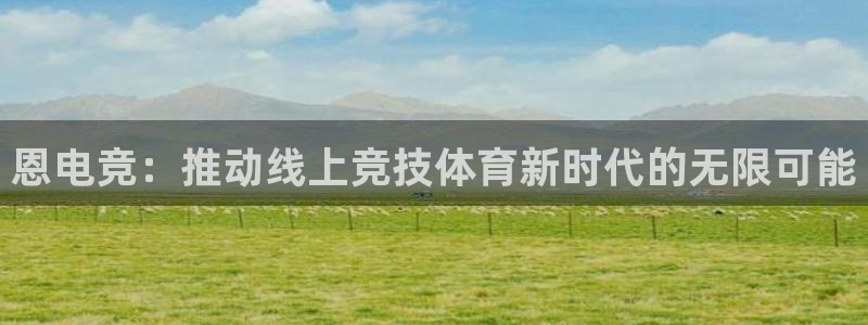 雷火电竞平台：恩电竞：推动线上竞技体育新时代的无限可能